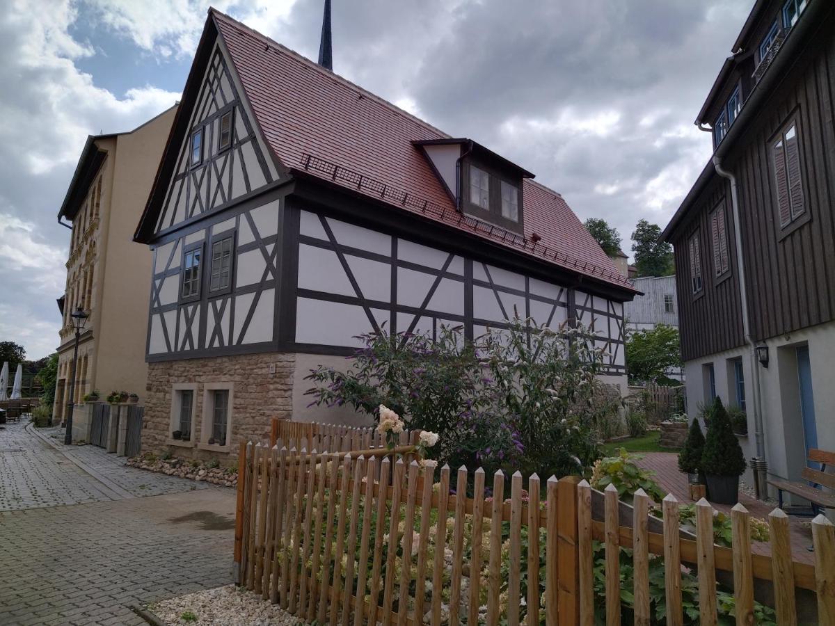 Aussergewoehnliches, Historisches, Spaetgotisches Wohnhaus Von 1519, Gries 5 Gera Zewnętrze zdjęcie