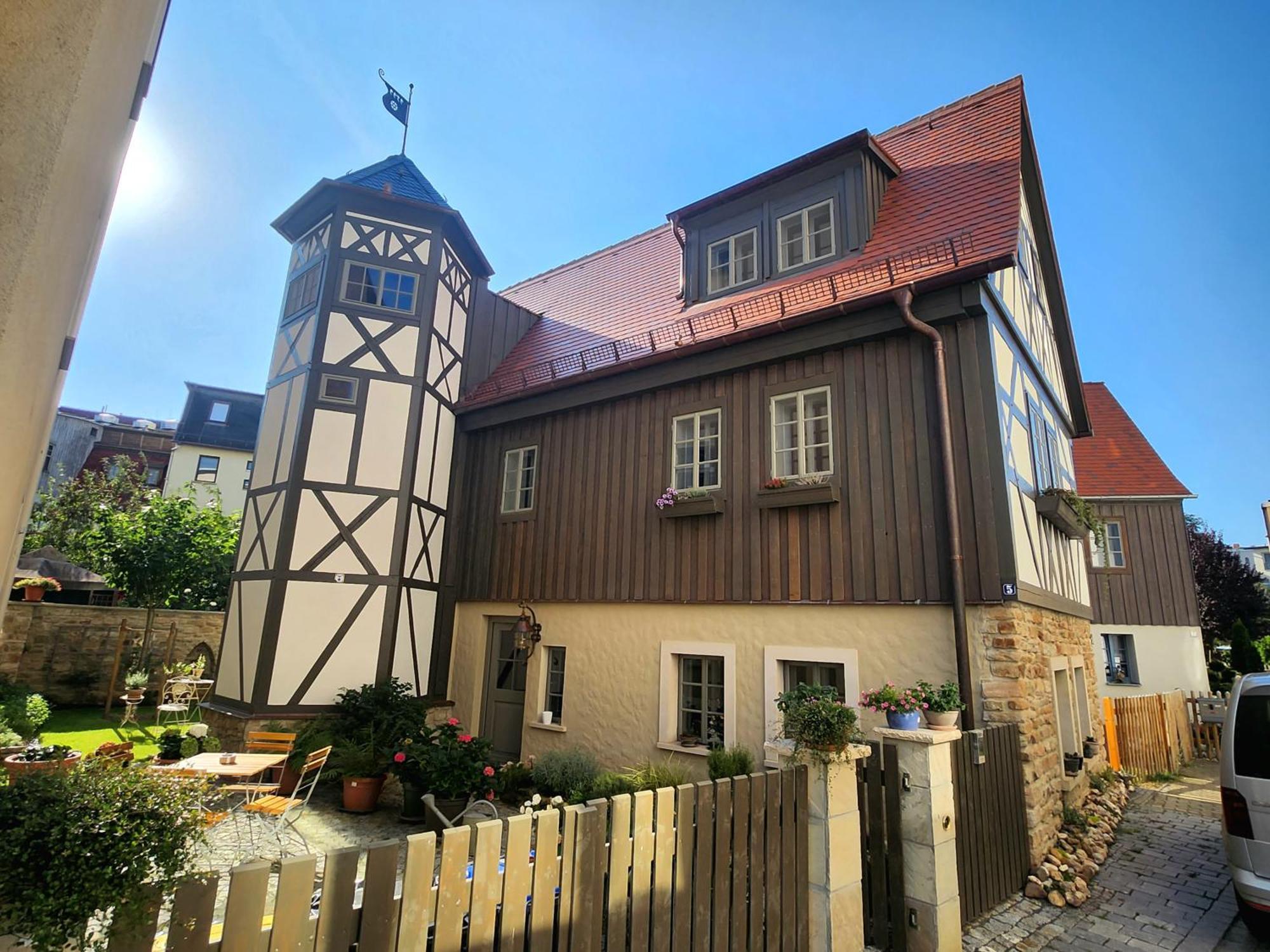 Aussergewoehnliches, Historisches, Spaetgotisches Wohnhaus Von 1519, Gries 5 Gera Zewnętrze zdjęcie